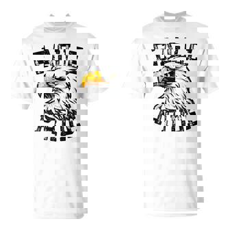 Eagle Spirit Wear Game Day School Mascot Sport Fan Team T-Shirt | Seseable UK