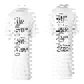 Eat Sleep Dive Repeat Diving Diver Scuba Diving T-Shirt - Monsterry