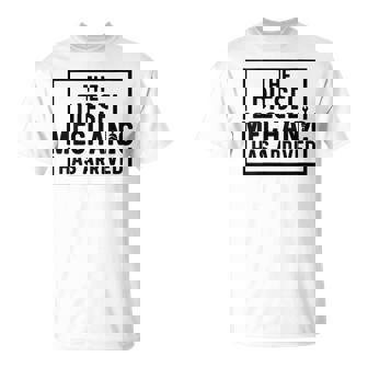 El Mecánico Diesel Ha Llegado Cuello Camiseta unisex - Regaloses
