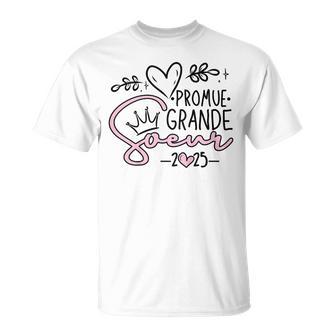 Enfant Future Grande Soeur 2025 Annonce Grossesse Grande Soeur T-Shirt - Cadeauxyz