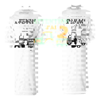 Enfant Tracteur Je Suis 2 Ans Garçon Tracteur Ferme 2 Anniversaire T-Shirt - Cadeauxyz