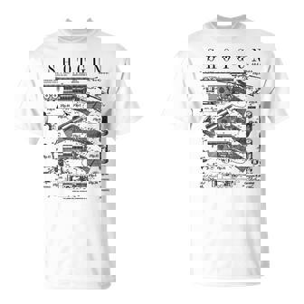 Escopeta Rifle Antiguo Pistola Colector Arma De Fuego Patenteintage Camiseta unisex - Regaloses