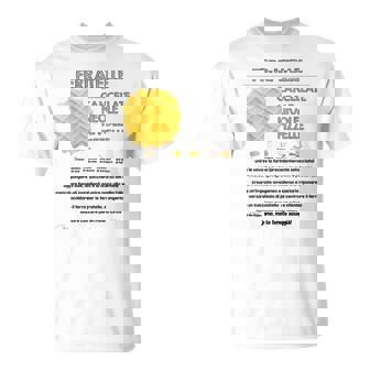 Ferratelle D'abruzzo Con Ricetta Maglietta - Novitaregali