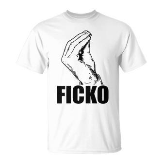 Ficko Hand Sign Fun Italian T-Shirt - Geschenkecke