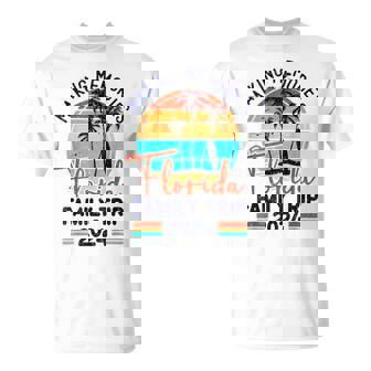Florida Family Trip 2024 Making Memories Family Vacation T-Shirt - Thegiftio UK