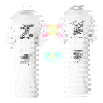 Florida Home Oklahoma Roots State Tree Flag Love T-Shirt - Monsterry