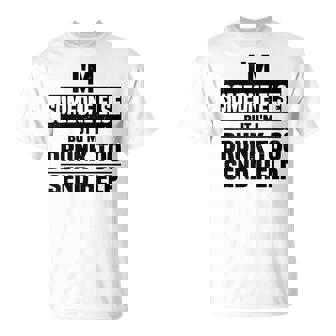 If Found Drunk Please Return To Friend I'm The Friend T-Shirt - Thegiftio