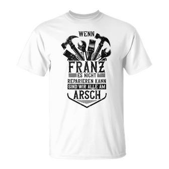 Franz First Name Franz Gray T-Shirt - Geschenkecke