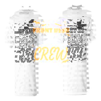 Front Desk Boo Crew Halloween Receptionist Matching T-Shirt | Mazezy