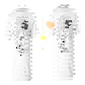 Halloween Pregnancy Xray Baby Announcement Costume T-Shirt - Thegiftio UK