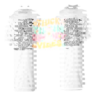 Thick Thighs And Spooky Vibes Pumpkin Halloween T-Shirt - Monsterry