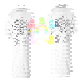 Gay Cats In Space Rainbow Pride Month Lgbt Ally T-Shirt - Thegiftio UK