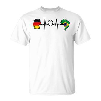 German Brazil Flag T-Shirt - Geschenkecke