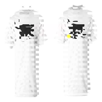 German Shepherd Puppy Dog GSD Play Fetch Yellow Tennis Ball T-Shirt - Monsterry