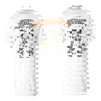 Goose Bumps Goosebumps Geese Fist Bump Pun T-Shirt - Monsterry