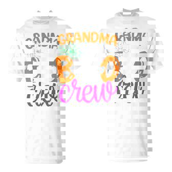 Grandma Of The Boo Crew Halloween Family Matching T-Shirt - Monsterry