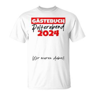 Guest Book For Signing 2024 T-Shirt - Geschenkecke