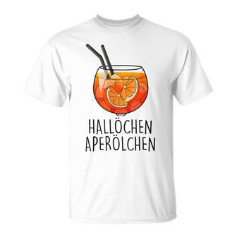 Hallöchen Aperoilchen For And Gray T-Shirt - Geschenkecke