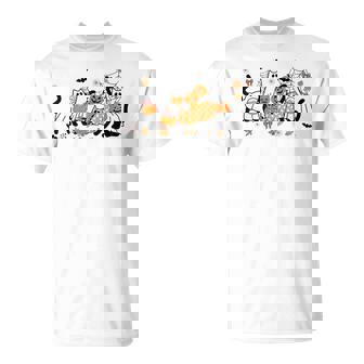 Halloween Cute Black Cats Ghost Costume Boy Girl T-Shirt - Thegiftio UK