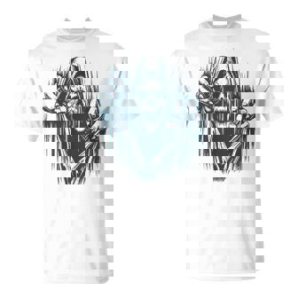 Halloween Party Costume Scary Ghoul Ripping Through Body T-Shirt - Thegiftio UK