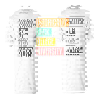 Hbcu Apparel Historical Black College Hbcu T-Shirt - Seseable