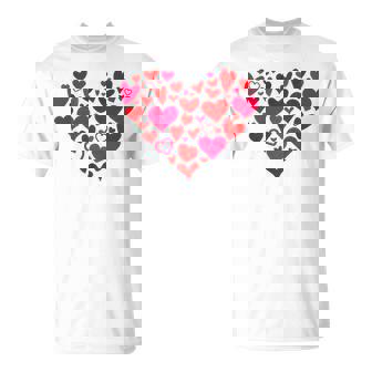 Heart Of Hearts Red Hearts Valentine's Day T-Shirt - Thegiftio