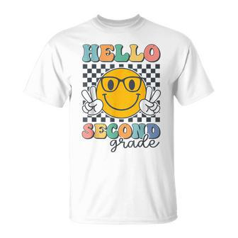 Hello Second Grade Teacher Kid Team 2Nd Grade Back To School T-Shirt - Monsterry UK