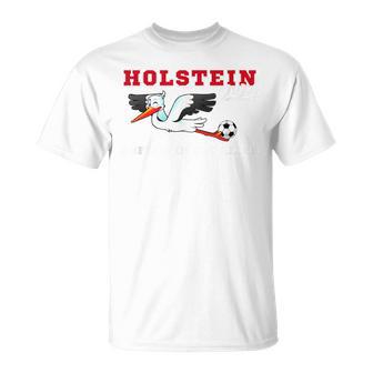 Holstein Stolle Football Kicken Fan Kiel Stadium Blue Blue T-Shirt - Seseable