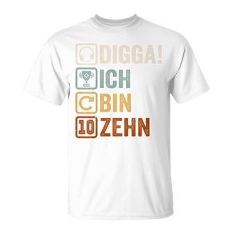 Ich Bin 10 Jahre 10 Jahre 10Th Birthday T-Shirt - Geschenkecke