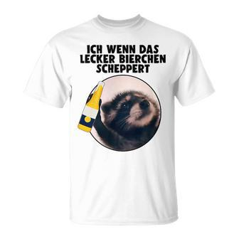 Ich Wenn Das Lecker Bierchen Scheppert X Tornado Bier Pedro Ich Wenn Das Lecker T-Shirt - Geschenkecke