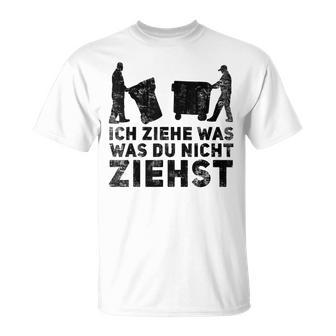 Ich Ziehe Was Du Nicht Ziehst Müllmann Ich Ziehe Was Du Nicht Ziehst Orange S T-Shirt - Geschenkecke