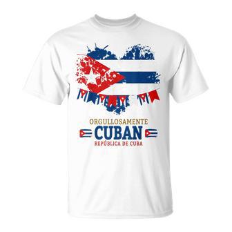 Idées De Tenues De Drapeau Cubain Pour S Et Drapeau Hispanique De Cuba T-Shirt - Cadeauxyz