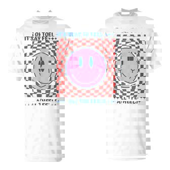 Il Est Normal De Sentir Toutes Les Sensations De Santé Mentale Mignon T-Shirt - Cadeauxyz