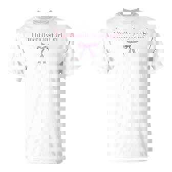 I'm Literally Just A Girl Sad Hamster Meme With Pink Ribbon T-Shirt - Thegiftio