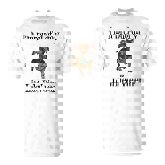 I'm Proud Of My Little Weiner Dog Lover Animal Lover T-Shirt - Thegiftio UK