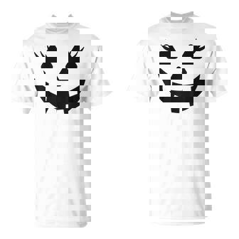 Jack O Lantern Face Pumpkin Eyelashes Halloween Girls T-Shirt - Monsterry