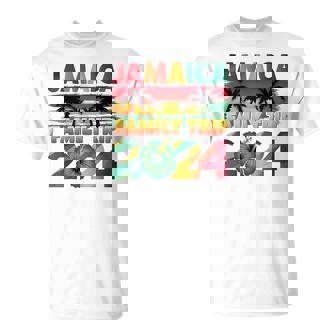 Jamaica Family Trip 2024 Jamaican Caribbean Beach Vacation T-Shirt - Thegiftio UK