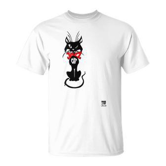 Jazz Cat Cool Music Apparel New York T-Shirt - Monsterry