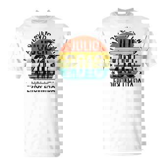 Julio 2013 11 Años Cumpleaños Niño Fabricado En 2013 Camiseta unisex - Regaloses