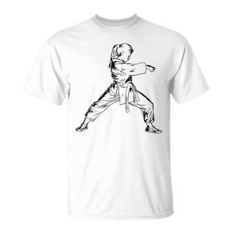 Karate Girls' Karate Athlete Dojo T-Shirt - Geschenkecke