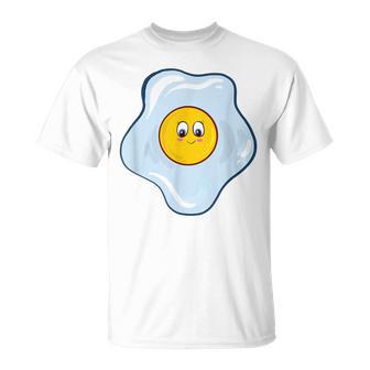 Kawaii Egg Lover Breakfast Meal Eggs Healthy Food T-Shirt - Monsterry