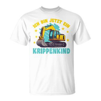 Kinder Ich Bin Jetzt Ein Krippenkind T-Shirt - Geschenkecke