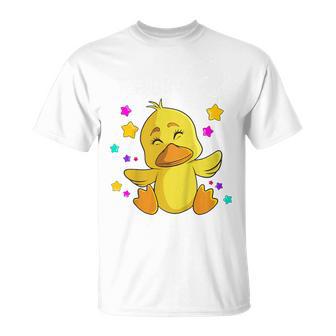 Kinder Ich Bin Schon 2 Jahre Alt Eine Süße Ente 2Nd Birthday T-Shirt - Geschenkecke