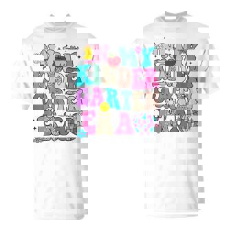 In My Kindergarten Era Back To School Retro Groovy T-Shirt | Mazezy