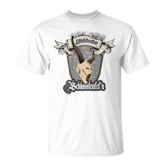 Kirchdorfer Schlossteufeln Der Perchtenverein Perchten T-Shirt - Geschenkecke