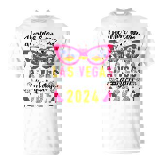 Here We Come Las Vegas 2024 Girls Trip Vacation Las Vegas T-Shirt - Thegiftio UK