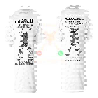 Le Sanglier M'appelle Chasse Orange Pour Chasseur Drôle T-Shirt - Cadeauxyz