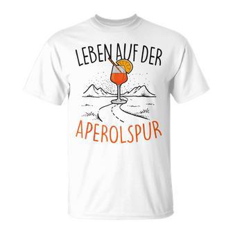 Leben Auf Der Aperolspur Official Spritz Club Aperollin' T-Shirt - Geschenkecke