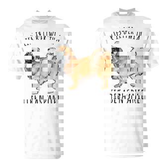 Life Is Better With A Tibetan Spaniel Amante De Los Perros Camiseta unisex - Regaloses