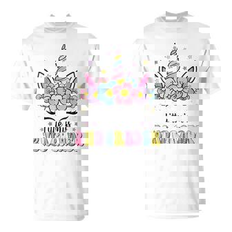 Little Miss 2Nd Grade Grader Hello First Day Of School Girls T-Shirt - Thegiftio UK